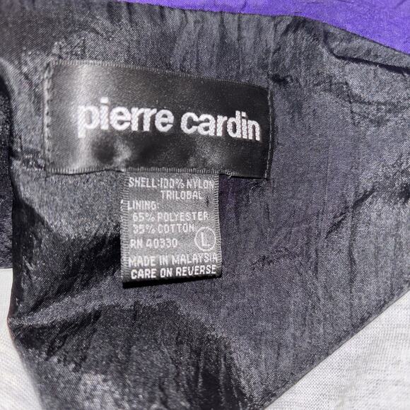 Pierre Cardin Men's Tracksuit Windbreaker Vintage 80s Size L - Picture 4 of 4